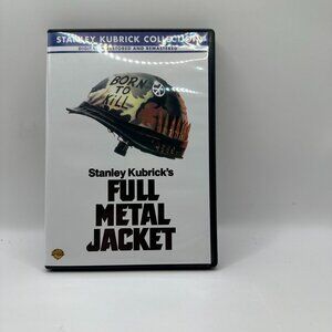 Stanley Kubrick Collection Full Metal Jacket DVD Warner Bros Vietnam War Drama